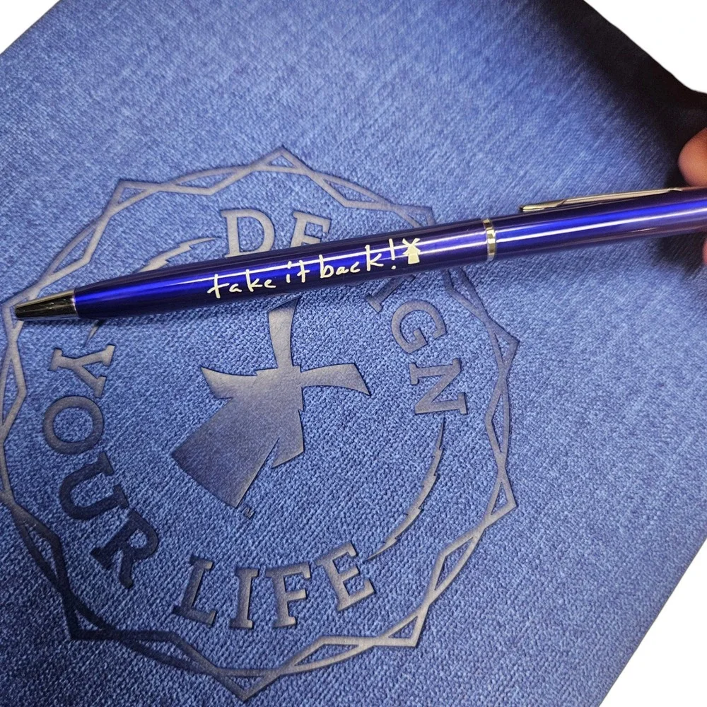 Dutch Bros NWT Design Your Life Journal Notebook Inspirational Quotes Pen RARE‎